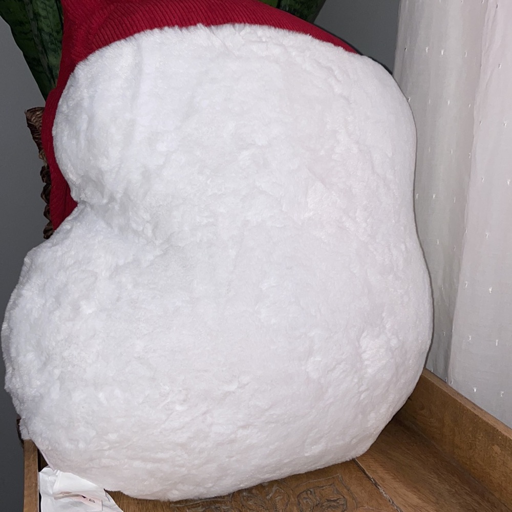 🎉HP🎉~Santa 🎅🏻 Face Plush Large Holiday Pillow 🎅🏻NWT🎅🏻 - Picture 11 of 16
